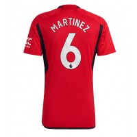 Camisa de time de futebol Manchester United Lisandro Martinez #6 Replicas 1º Equipamento 2023-24 Manga Curta